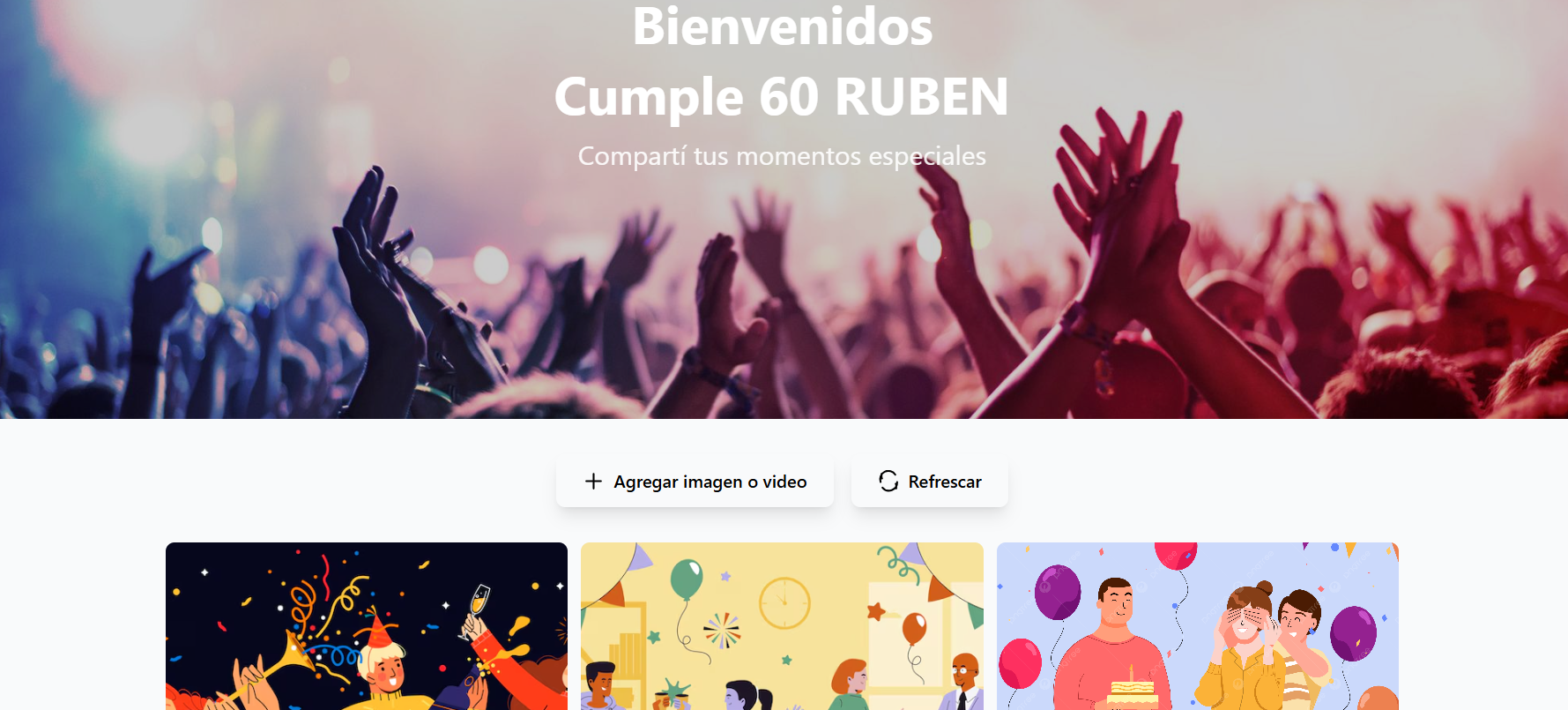 Sistema de Publicación para Eventos